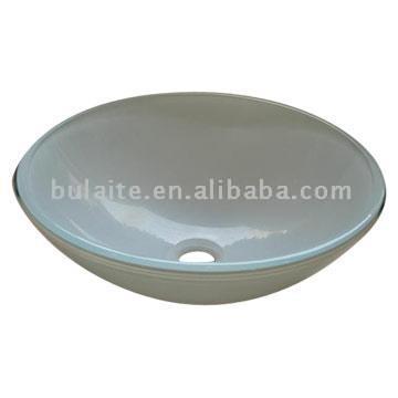  Double Deck Crystal Glass Basin (Double Deck Crystal Glass bassin)