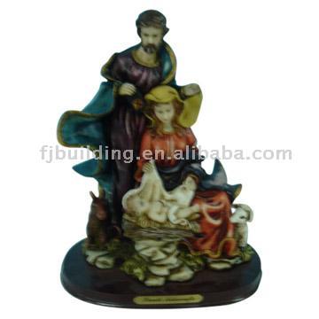  Polyresin Religious Set (Polyresin Religiöse Set)