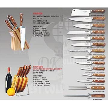  6pc Kitchen Knife Set (Kitchen Knife Set 6pc)