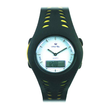  Multifunctional Analog-Digital Watch (Многофункциональные аналого-цифровые часы)