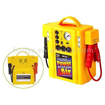  3-In-1 Jump Starter / Air Compressor / Spot Light (3-In-1 Starter Jump / Compresseur d`air / Spot Light)