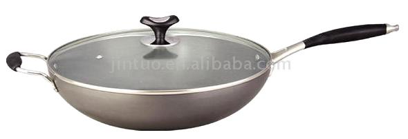  32cm Non-Stick Smokeless Wok (32см Неприлипающие бездымного Вок)