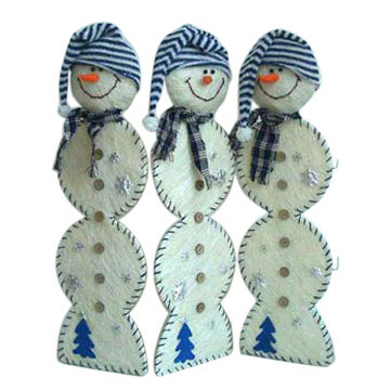  Sisal Snowmen Screen (Сизаль Снеговики экрана)