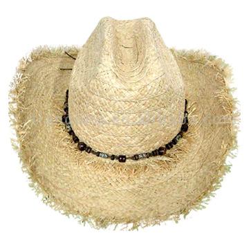  Raffia Braid Straw Hat ()