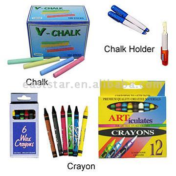  Wax Crayons Set (Восковые мелки Установить)