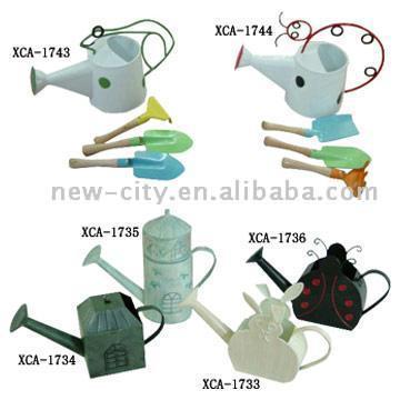  Garden Tools for Children with Watering Can (Садово-огородный инструмент для детей с лейкой)