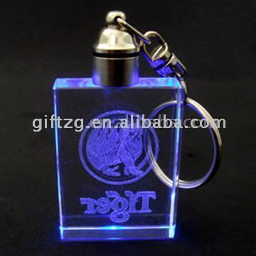  Flashing Crystal Key Chain (Flashing Crystal Key Chain)