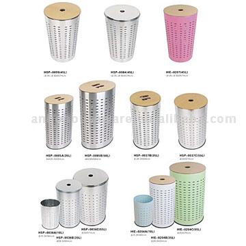  Laundry Bins (Lave-linge Poubelles)