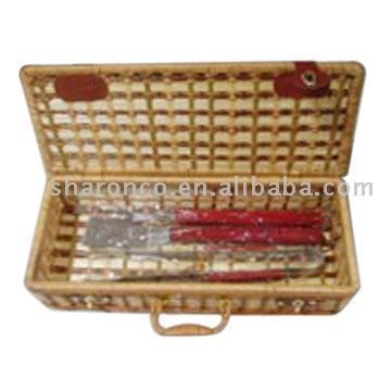  Barbecue Basket with Tools (Barbecue Basket with Tools)