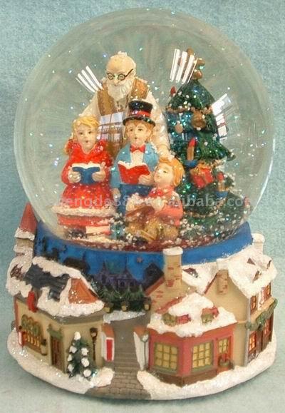  100mm Musical Snowman Snow Globe ( 100mm Musical Snowman Snow Globe)