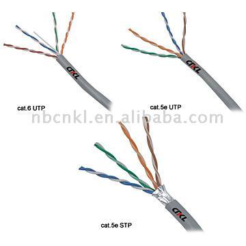 Cat.6 & Cat.5e UTP / STP Lan Cable (Cat.6 & Cat.5e UTP / STP LAN кабель)