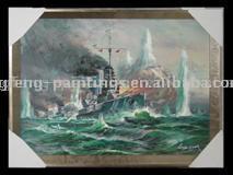  Oil Painting (Boat) ( Oil Painting (Boat))