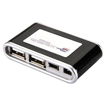  USB 2.0 Aluminum Hub 4-Port ( USB 2.0 Aluminum Hub 4-Port)