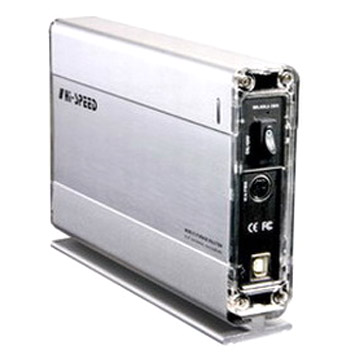  USB 2.0 3.5" Aluminum HDD Enclosure (USB 2.0 3.5 "Aluminum HDD Enclosure)