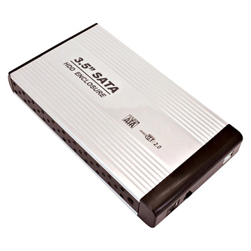  USB 2.0 3.5` SATA Aluminum HDD Enclosure VS358 (USB 2.0 3.5 `SATA HDD Enclosure алюминиевый VS358)