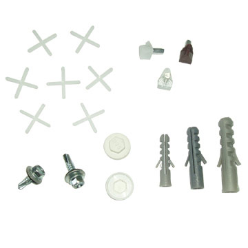  Tile Spacers and Fish Plugs (Tile entretoises et de la pêche jacks)