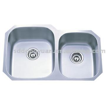  Stainless Steel Sink (Double-Bowls) (Edelstahl-Waschbecken (Double-Schalen))