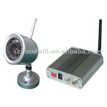  2.4GHz Wireless Camera CCTV A/V Transmission System (2.4GHz Wireless Camera CCTV A / V Transmission System)