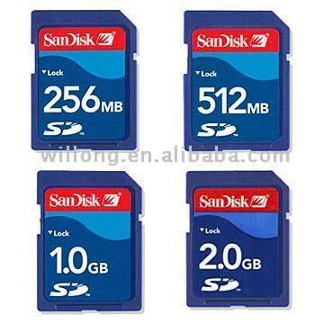  All Kinds Of Memory Cards At Wholesale Prices(SD/MMC, Memory Stick, CF, XD) (Tous les types de cartes mémoire, au prix de gros (SD / MMC, Memory Stick, CF,)