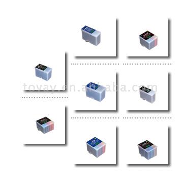  Ink Cartridges for Epson T050, T051, T052 and T053 Series (Cartouches d`encre pour Epson T050, T051, T052 et T053 Series)