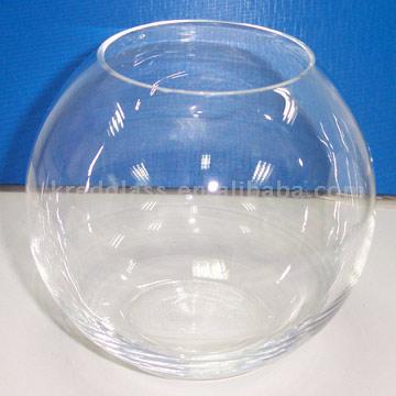  Clear Glass Vases (Ball-Shape) ( Clear Glass Vases (Ball-Shape))