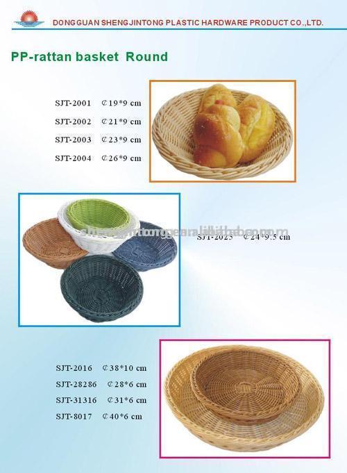  PP-Rattan Baskets