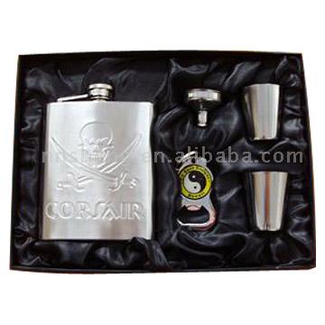  Stainless Steel Hip Flask ( Stainless Steel Hip Flask)