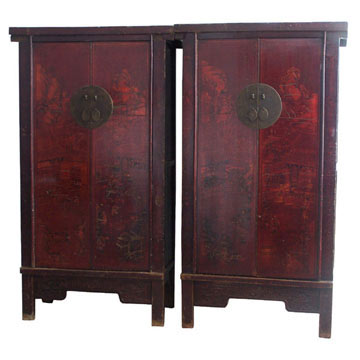  ShanXi Gold Painted Cabinet (ShanXi or peint Cabinet)