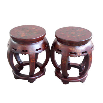  Chinese Reproduction Painting Stools (Reproduction de peinture chinoise Tabourets)