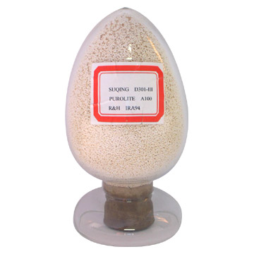  Anion Exchange Resin (Résine échangeuse d`anions)