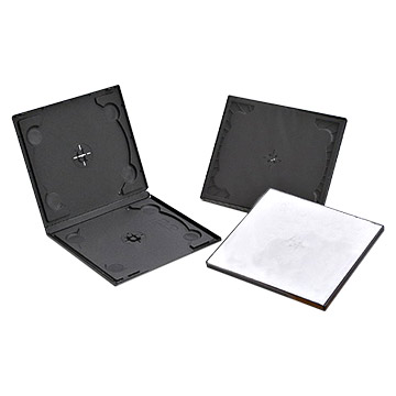  7mm Double Black Short DVD Case (7mm Double Bl k DVD Case Кратко)