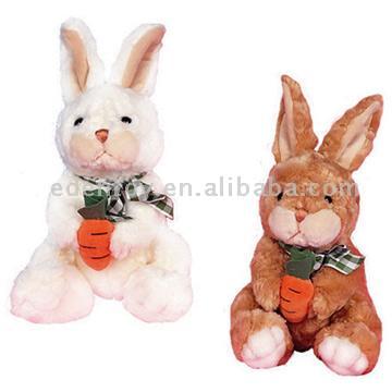  14" Toy Bunny with Coat (14 "Игрушка Зайчик с Герб)