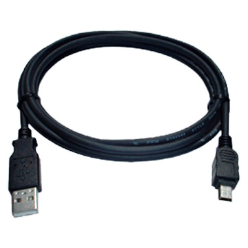  USB AM To 5-Pin Mini USB Cable (USB AM to 5-Pin Mini USB Cable)