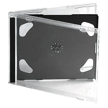  10mm Double Black Jewel Case (10mm Double Bl k Jewel Case)