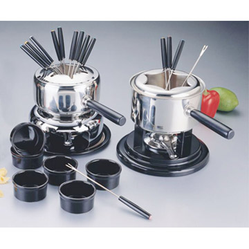  Stainless Steel Fondue Sets ( Stainless Steel Fondue Sets)