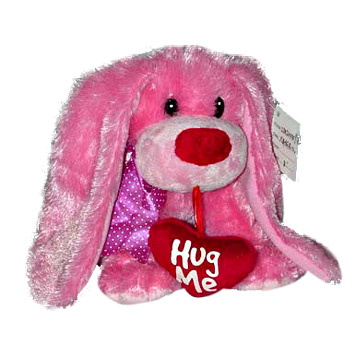  Hug Me / Love Me Pink Puppy with Long Ear (Hug Me / Love Me Pink Puppy à oreille Long)