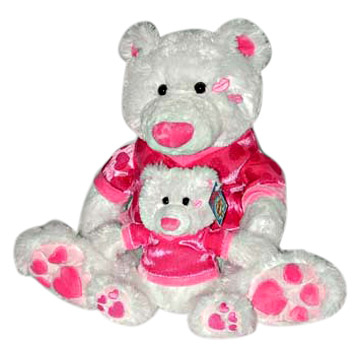  Bear with Pink T-Shirt (Bär mit rosa T-Shirt)