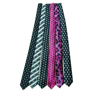  Polyester Printed Ties (Polyester imprimé Ties)