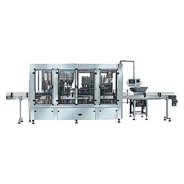  Plastic Bottle I.V.Filling and Sealing Machine