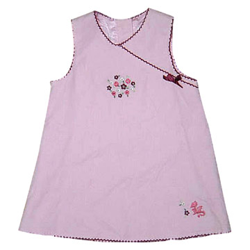  Baby A-Line Dress with Embroidery (Baby-Line платье с вышивкой)