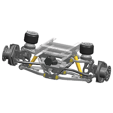  Front Dependent Air Suspension (Воздушный фронт Зависимая подвеска)