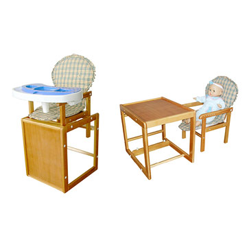  Wooden High Chair (Деревянный High Chair)