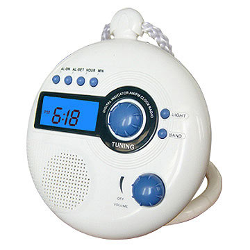  Digital Shower Clock Radio (Цифровой душ радиобудильники)