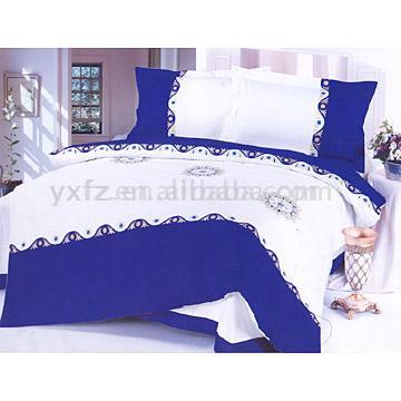  Embroidered Bedding Set (Вышитый Комплекты постельных принадлежностей)