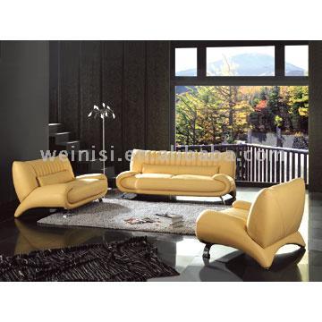  Top Genuine Leather Sofa in Modern Design (Топ натуральная кожа дивана в ландшафтном дизайне)