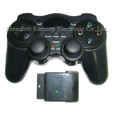  2.4GHz Wireless Game Pad For PS2 (2,4 GHz Wireless Game Pad für PS2)