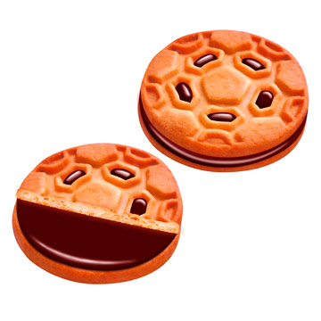  Football-Shape Biscuits