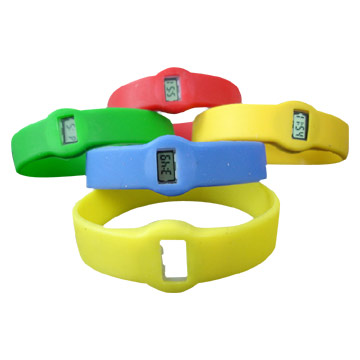  Silicone Wristband Watches (Silikon-Armband-Uhren)