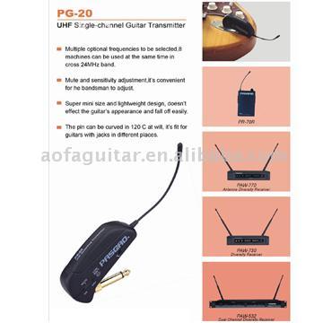  Guitar Professional Wireless System (Гитара Профессиональная беспроводная система)