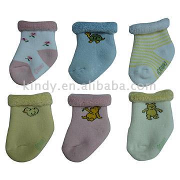  Babies` Full Terry Socks ( Babies` Full Terry Socks)